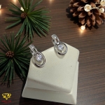 Bông tai vàng trắng (mã BT 52412)